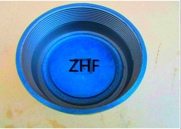 Blue Cast Iron Floor Drain  Heavy Duty Couplings Assembled With Plastic Plug