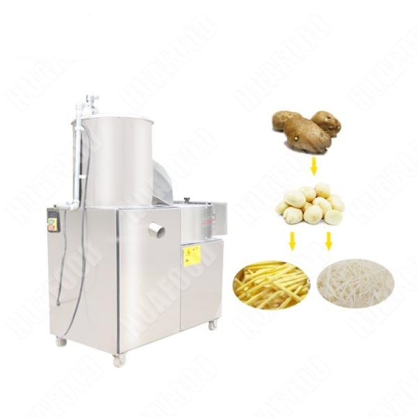 Multi-Function Automatic Peeling & Cutting Machine/Potato Chips Slicing Machine Commercial Potato Peeler