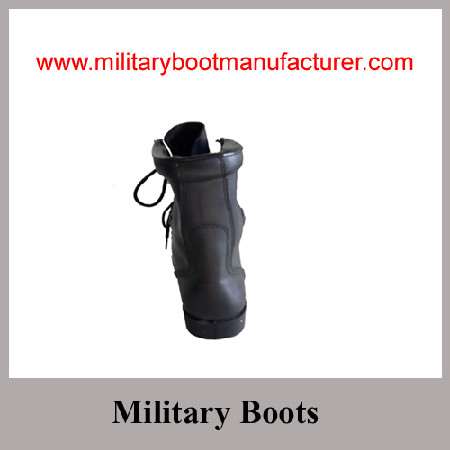 Wholesale China Made Full Grain Leather Military Combat DMS Boot with Turtle Sole
