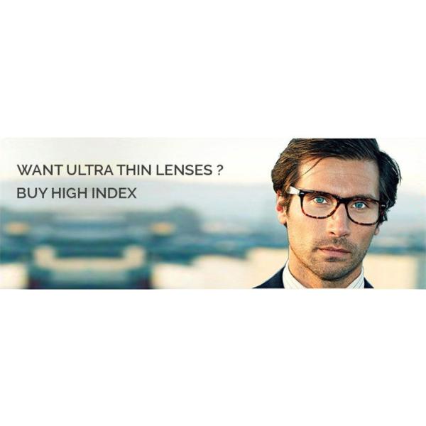 ASP UV400 Protection 1.74 High Index Lenses , Prescription Optical Hydrophobic Lens