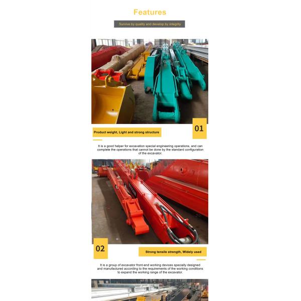 Настраивать все виды стандартные рукой двухсекции бум рукой экскаватор длинный рубеж бум Производители