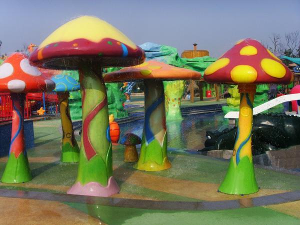 Jogo personalizado da água do jogo do Aqua do pulverizador, equipamento do parque da água da fibra de vidro