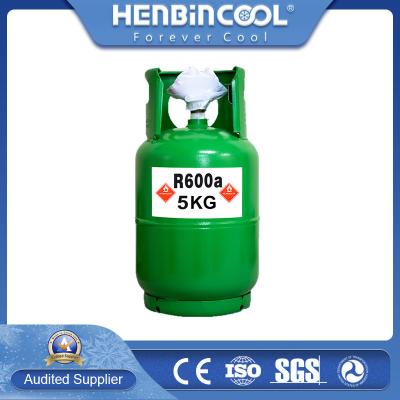 14.3LB 6.5Kg Environment Protective Refrigerant AR600A Fridge Gas R600a