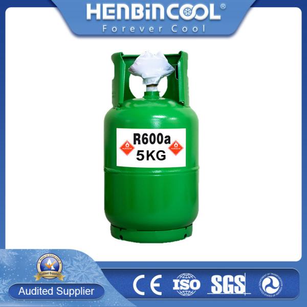 14.3LB 6.5Kg Environment Protective Refrigerant AR600A Fridge Gas R600a
