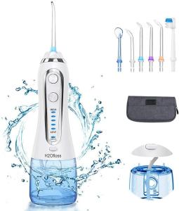 Água avançada sem corda branca Flosser de Electric com multi pontas