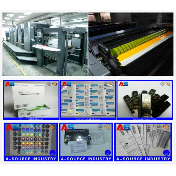 A etiqueta oral da etiqueta do tubo de ensaio dos ePeptidees de Sarms da etiqueta da garrafa de comprimido do holograma 50mL/personalizou etiquetas da garrafa