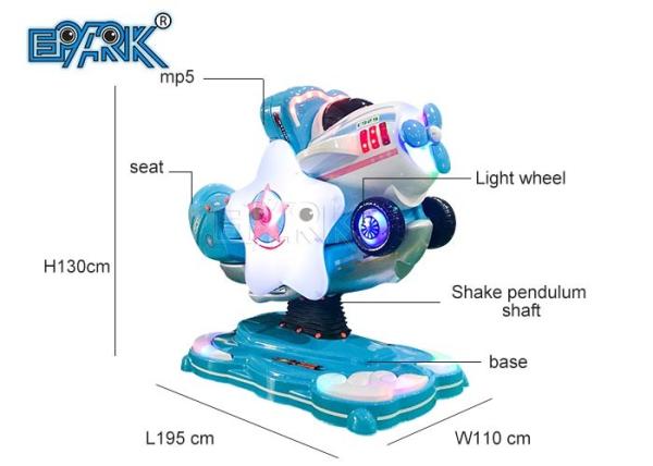 Seesaw Swing Machine Amusement Park Battery Operated Baby Car Electric Car