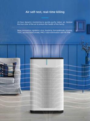 Smart True 5 In1 HEPA Large Room Air Cleaner Air Purifier For Allergies And Asthma