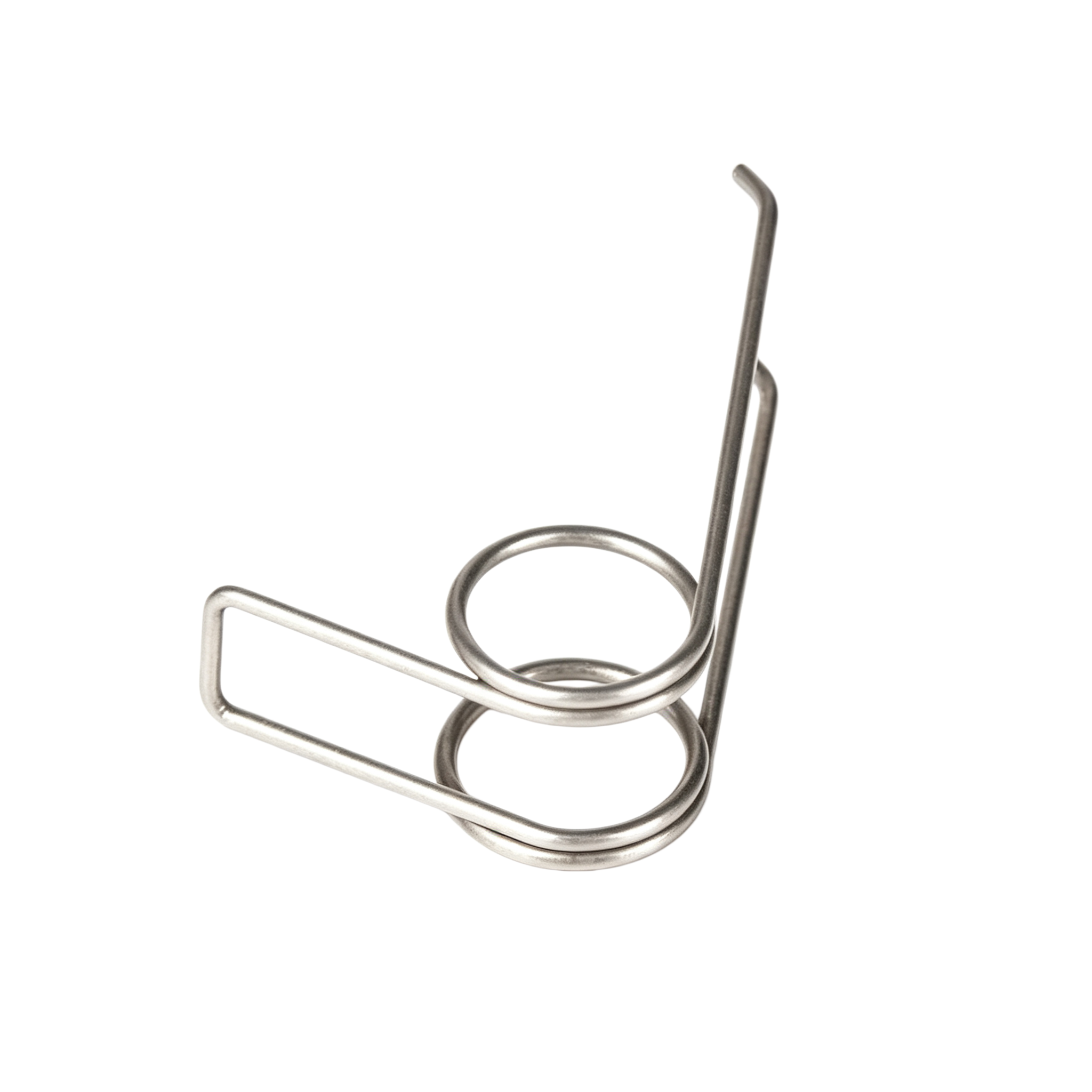 Precision CNC Wire Formed Torsion Spring in Stainless Steel for Custom OEM Manufacturing