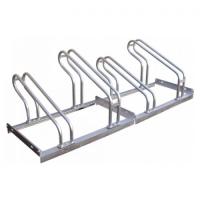 Métal public Fab Products de stockage de vélo de support moulu de vélo de cercle de 4 Lo