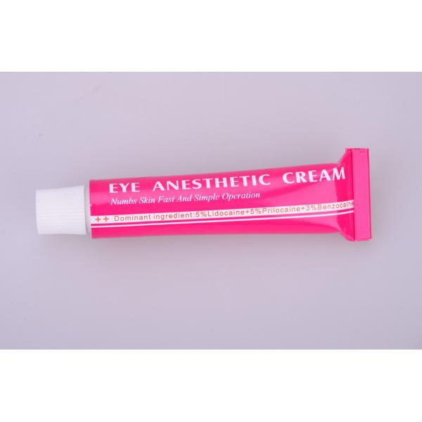 Eye Tattoo Anesthetic Cream For Tattooing Eyebrow / Eyeliner