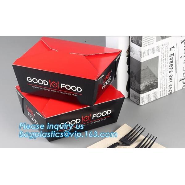 Disposable brown kraft paper boat paper food tray,Latest design food grade cardboard food fold paper boat trays bagease