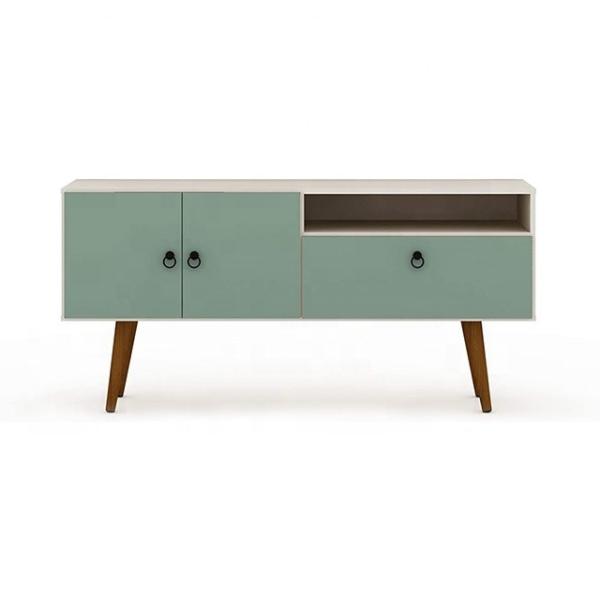 Simple Vintage Custom TV Cabinet Wooden Console TV Stand Entertainment Center Media