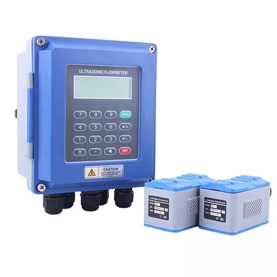 Измеритель прокачки установленный стеной воды TUF2000B RS485 Modbus RTU для PLC