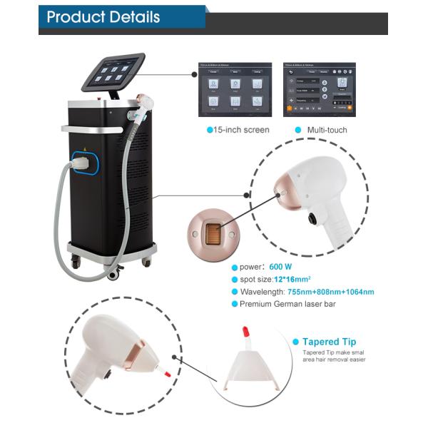 ADSS Ice Platinum/ 755 808 1064nm Diode Laser Hair Removal Ice