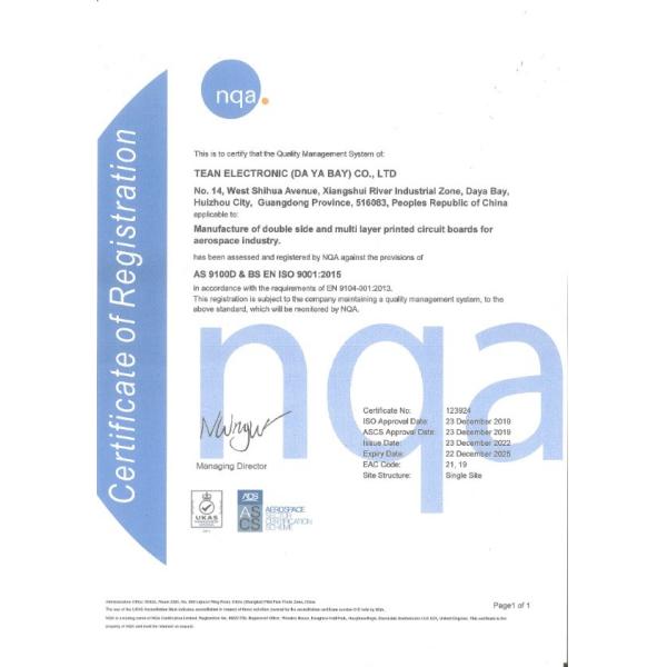 Shenzhen Tecircuit Electronics Limited