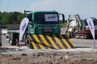 Sistema de barreras de alta seguridad bloqueador de carreteras con grado de colisión para el control de acceso