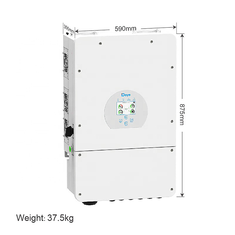 Низковольтный гибридный инвертор мощностью 8 кВт 3 фазы Deye SUN-8K-SG01LP1-EU