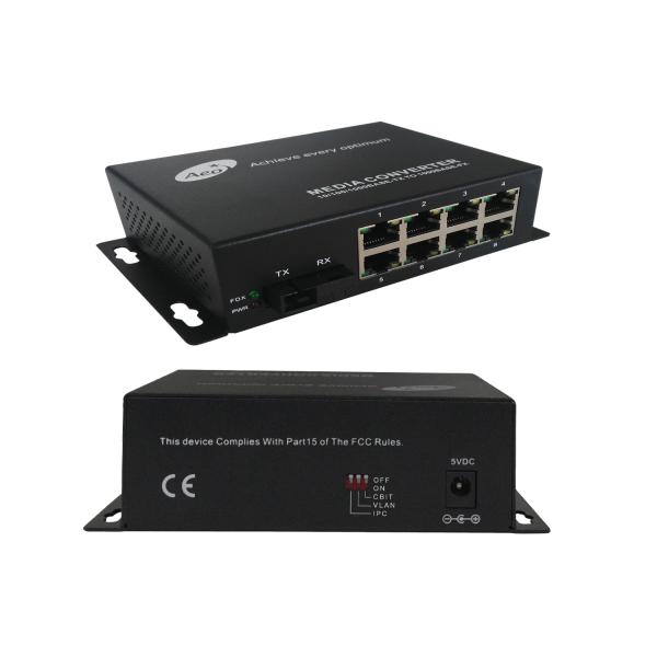 волокно конвертера средств массовой информации волокна гигабита 28Gbps мультимодное двойное