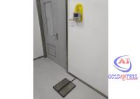 Estilo estático anti montado en la pared del soporte del inspector de la correa para la muñeca del Esd para la entrada de la fábrica