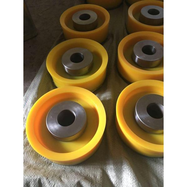 Triplex Mud Pump Piston Bonded Urethane Piston With PU Rubber Conveying Mud Flushing Fluids