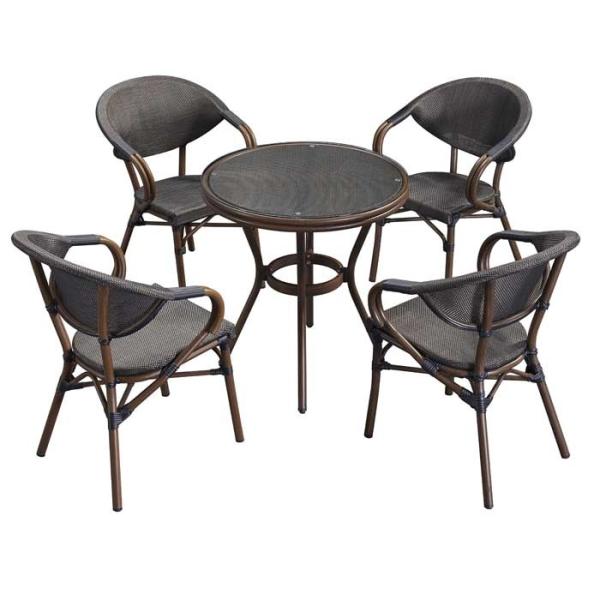 Durable Patio Aluminium Textilene Outdoor Garden Furniture