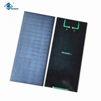 Painel solar flexível fino policristalino de filme fino de filme 4.5W ZW-255115 do silicone 18V mini