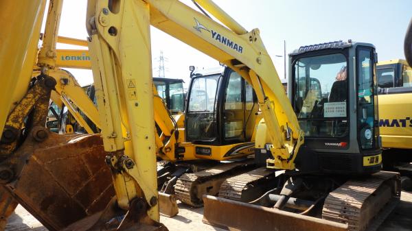 Original YANMAR VIO55-5B CRAWLER EXCAVATOR FOR SALE /USED YANMAR EXCAVATOR FOR SALE