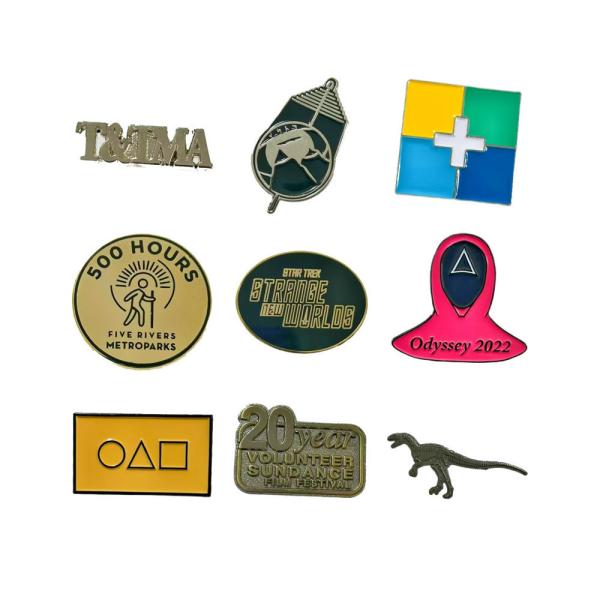 Custom Rose Gold Plated Soft Enamel Lapel Pin with Personalized Design for Promotional Gifts
