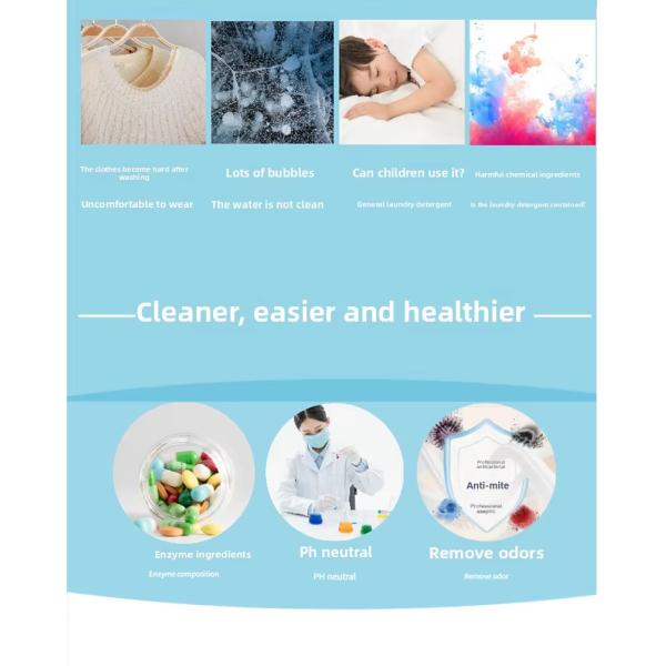 OEM Custom Laundry Detergent Pods Fragrance-Locking Microcapsules Beads