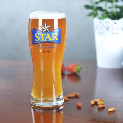 Wheat Weizenbier Beer Drinking Glass 10oz-16oz With Nigeria Brand Printing