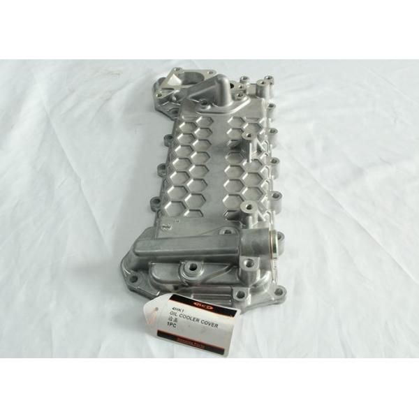 Excavator Machinery Spare Parts ISUZU Oil Cooler Cover Metal Material 4HK1