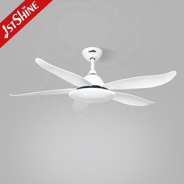 1stshine Ventilador de teto 10 para motor fácil limpo lâmina de plástico preto controle remoto e luz