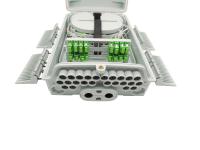 Polonais et boîte de distribution optique fixée au mur de fibre 24 met en communication avec le diviseur IP65 de PLC 1x16