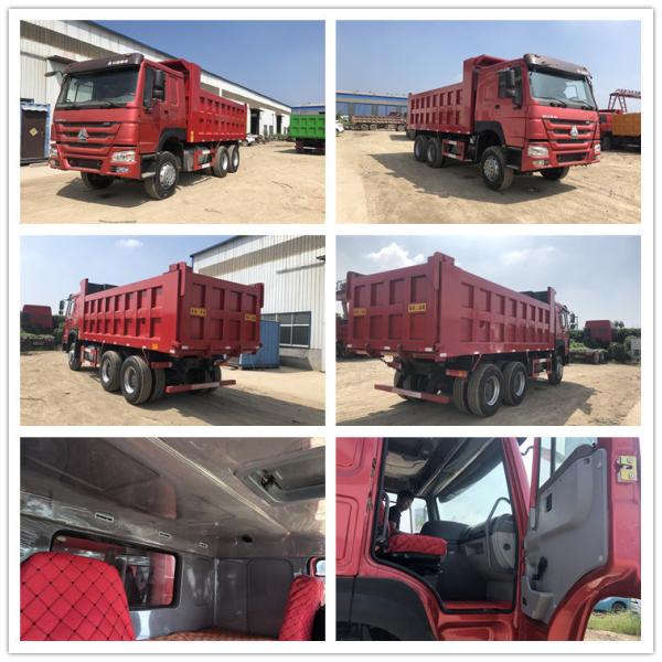 16 Ton 16 Cbm 16 Cubic Meter Used Sinotruk HOWO Dump Truck with Wd615.47.D12.42 Engine
