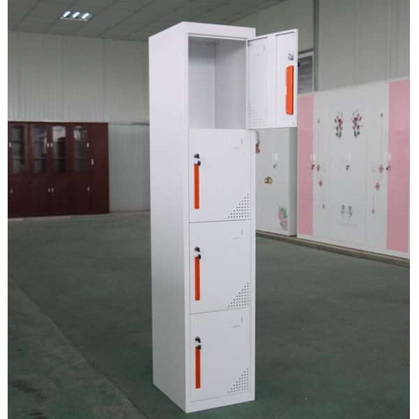 Office Customizable 4 Door Steel Locker Modern Style