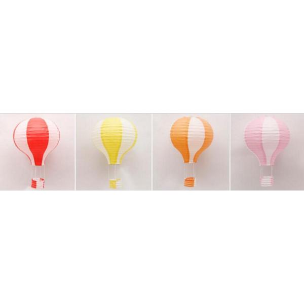 Hot Air Balltoon Paper Lanterns, Shopping Arcade Celebrations, Birthday Parties, Kindergarten Hanging Ornaments