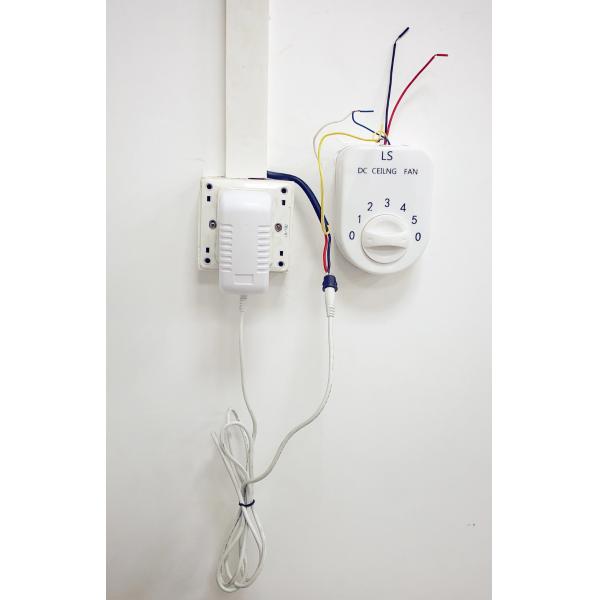 Home Decorative Blade Ceiling Fan 56 Inch 12V DC Remote Control