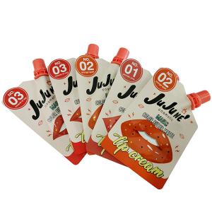 Sac liquide cosmétique de poche de la tige 8.6mm avec le lustre de lèvre d'eye