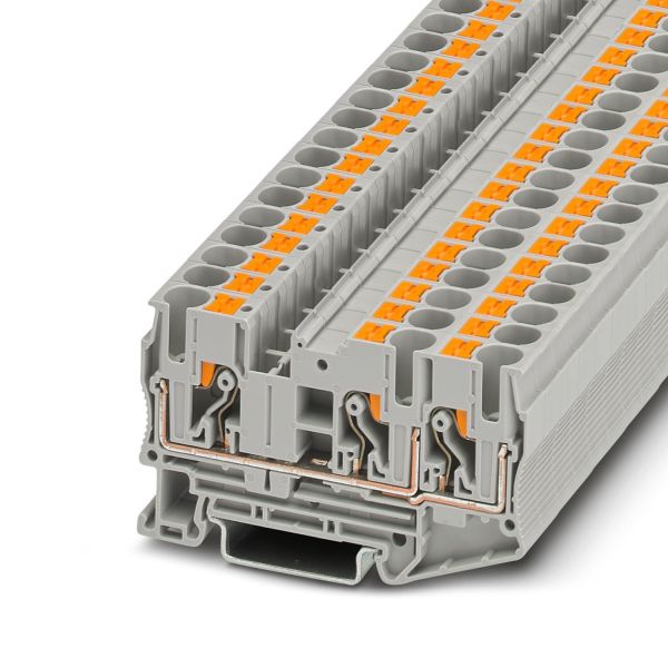 3211929 Phoenix Contact Din Rail Terminal Electric PT 6-TWIN - Feed-through terminal block