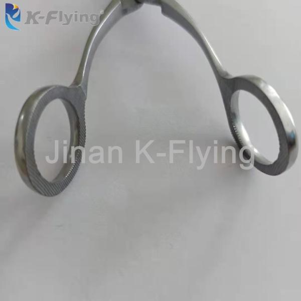 Многоразовое 17cm изогнуло хирургический медицинский инструмент пинцета