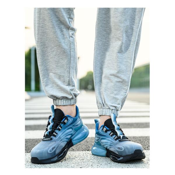 Zapatos de seguridad conformes con la norma EN 345, con estándares de seguridad S3 y entresuela de Kevlar anti-perforación para trabajo industrial