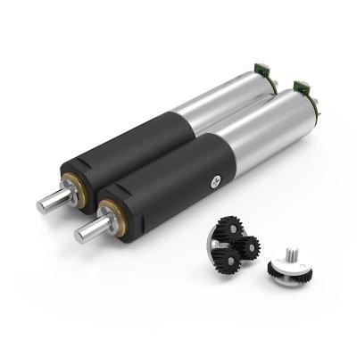 Dia 6mm Educational Robot Plastic Planetary Gearbox 51rpm Low Noise With Stepper Gearmotor