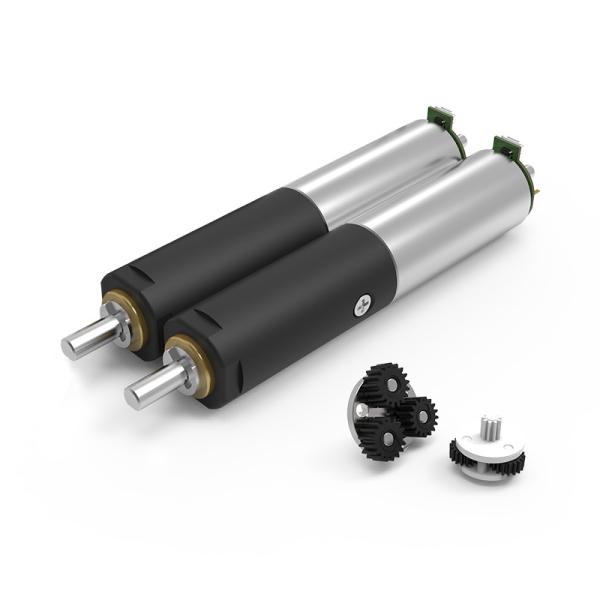 Dia 6mm Educational Robot Plastic Planetary Gearbox 51rpm Low Noise With Stepper Gearmotor