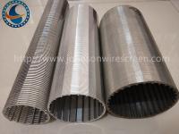 Johnson Wedge Wire Mesh Pre embaló los filtros para pozos para el sistema del consumo de agua del mar