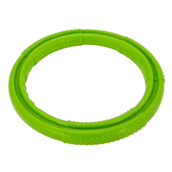 Eco - Friendly Dog Chew Toys , Portable Puller Rings For Dogs TPE Material