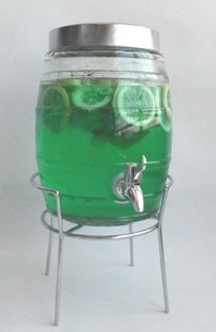 glass juice / beverage dispensers