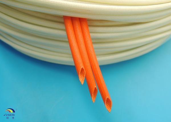 1500V Braided Acrylic Fiberglass Sleeving High Temperature Silicone Sleeve for F Class Motor