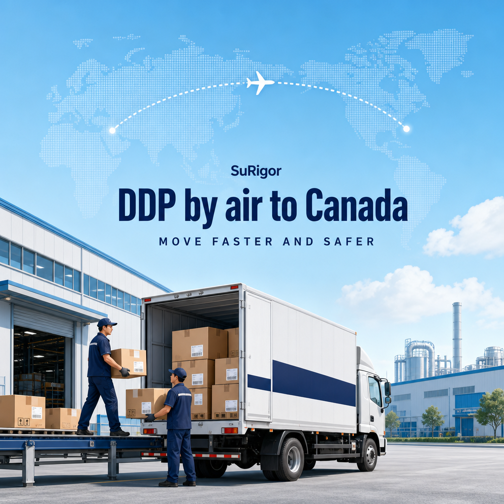 Fast Transit 3-7 Days DDP Air Freight to Canada with One Flat Rate and No Broker Needed