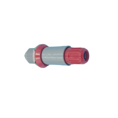 Plastic Medical Tubing Connectors With Lemo PCB Mount Connector